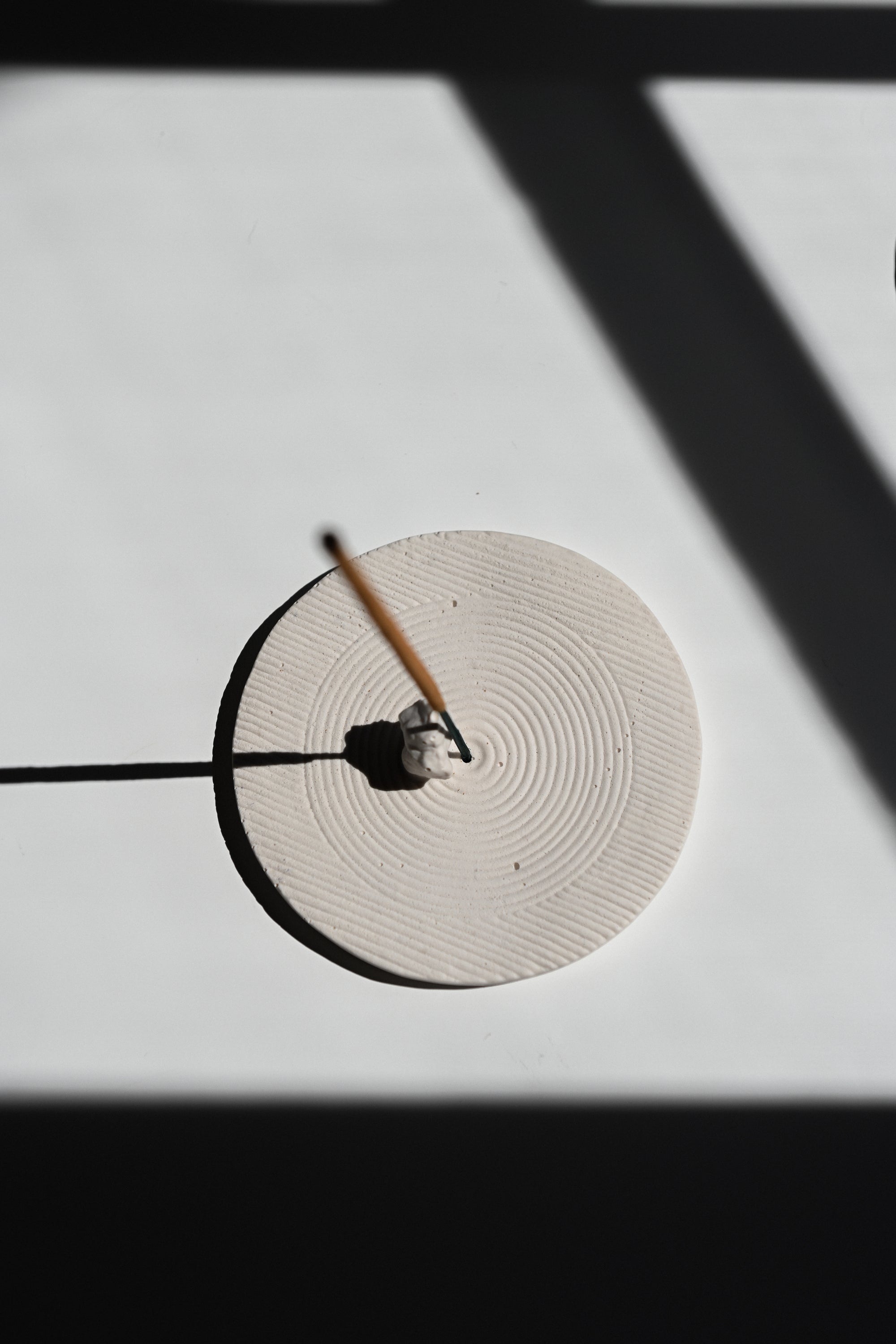 Japanese garden incense holder