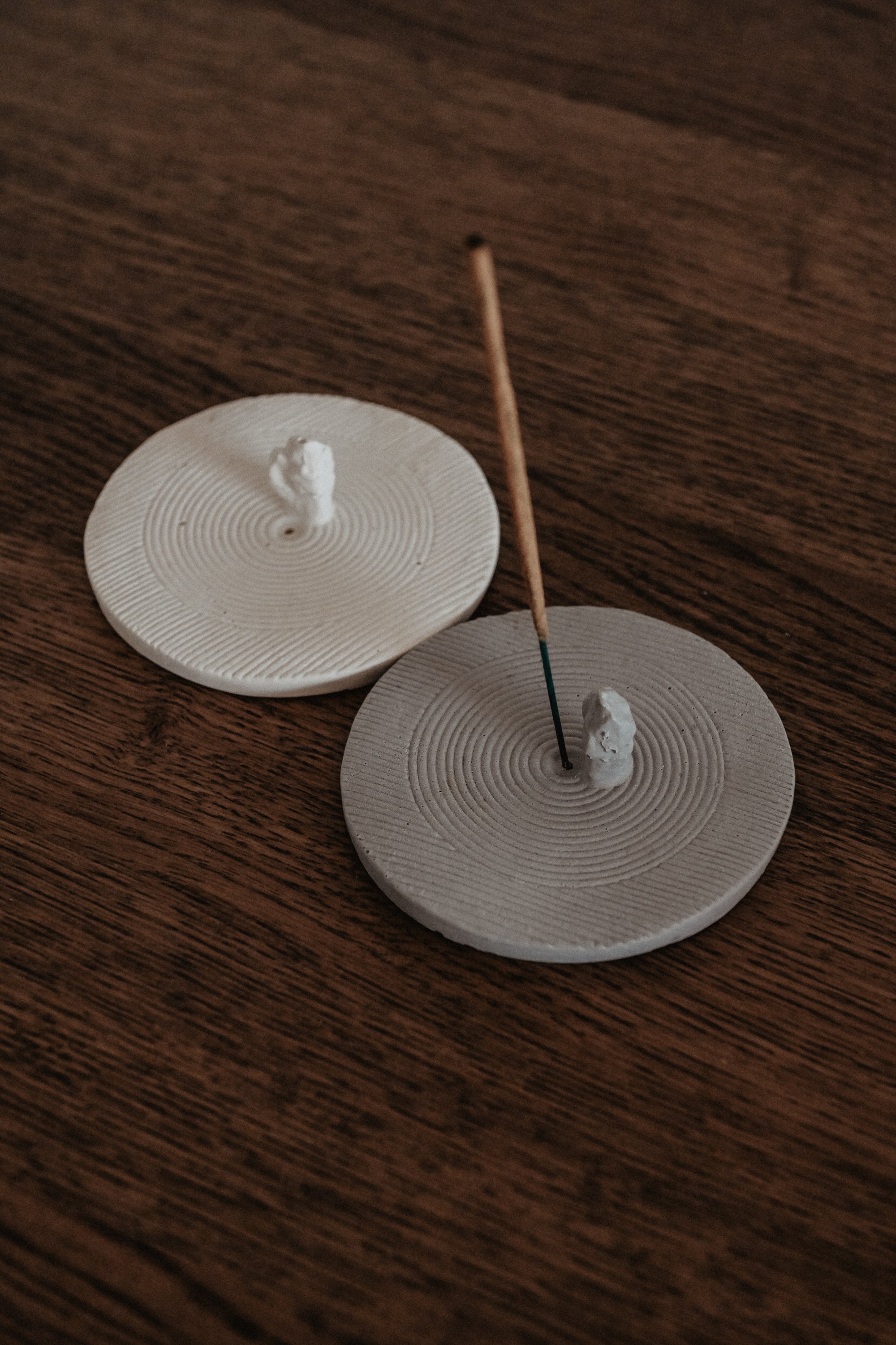 Japanese garden incense holder