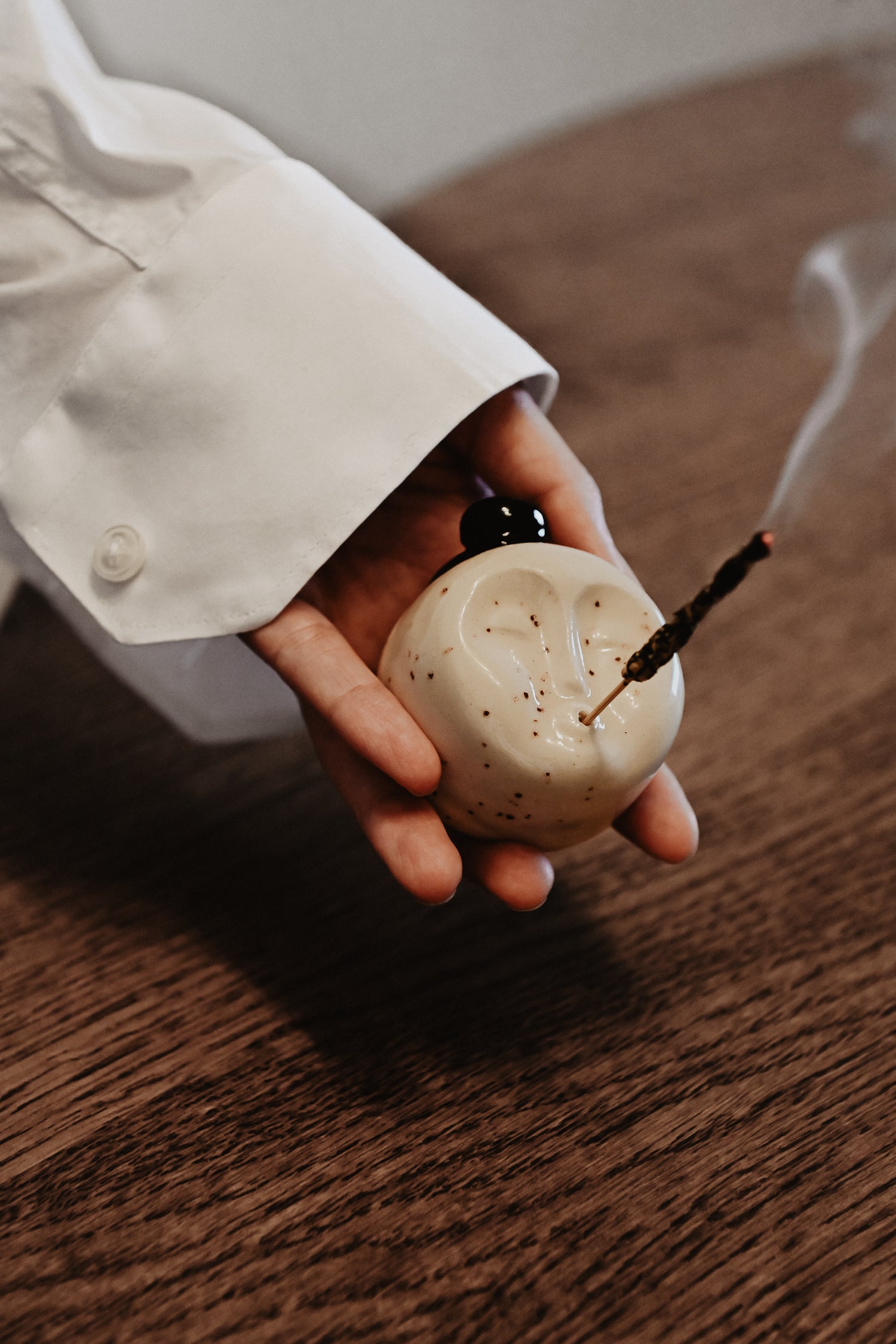 Rikishi incense holder