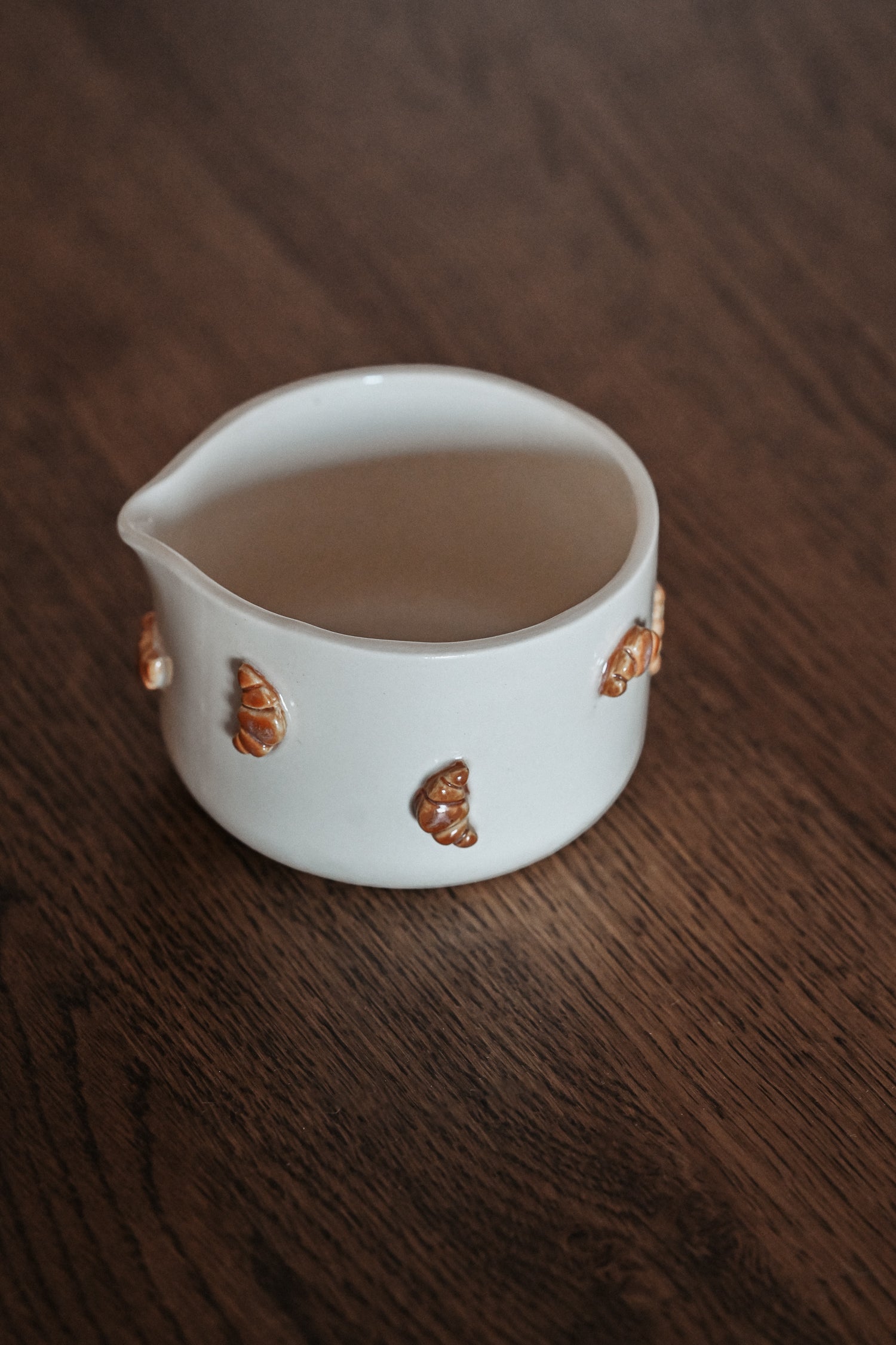 croissant matcha chawan bowl