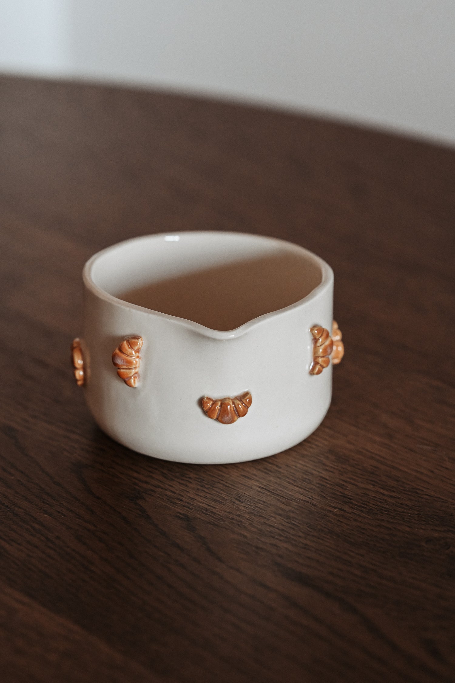 croissant matcha chawan bowl