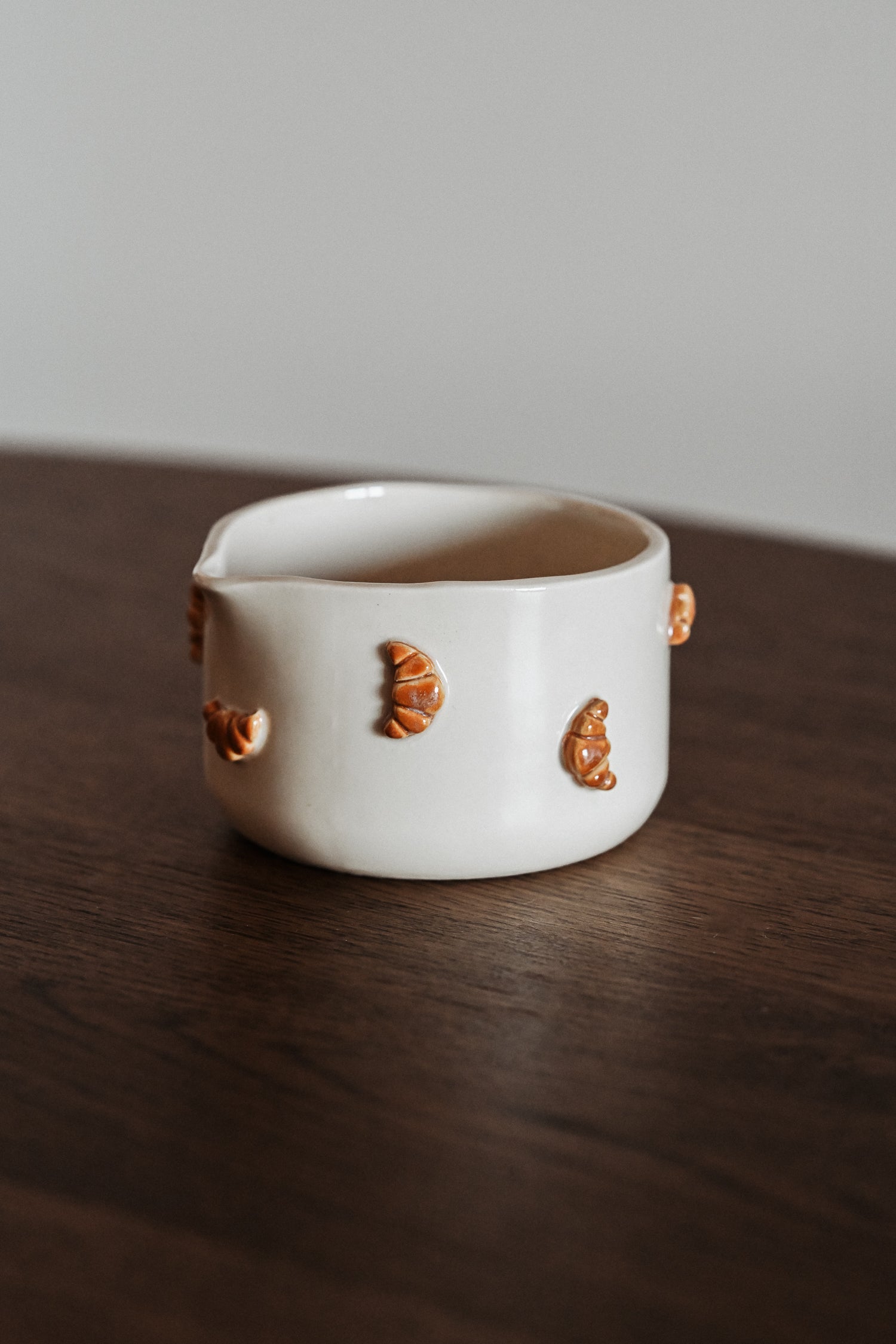 croissant matcha chawan bowl