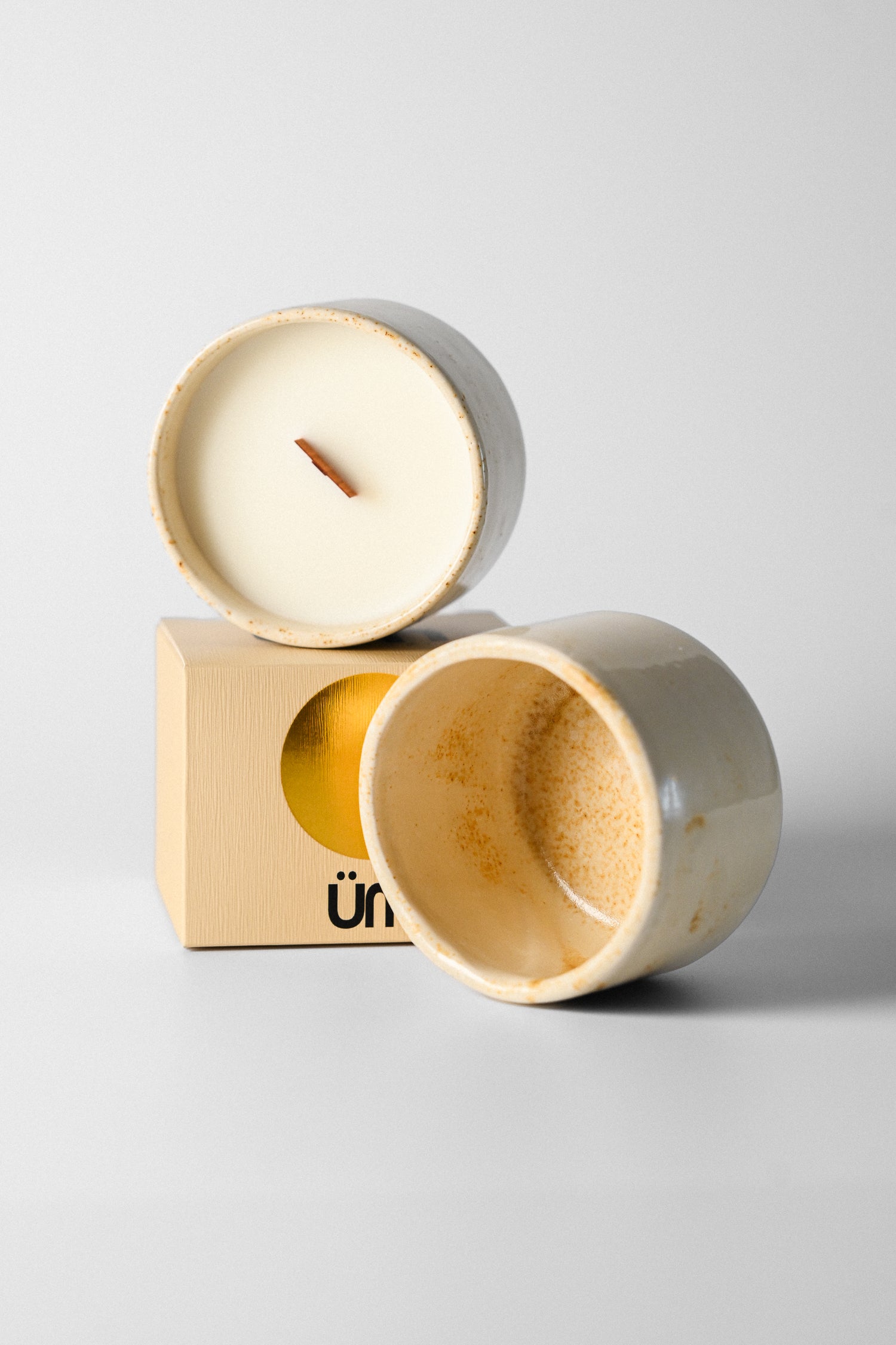 Black Vanilla Candle Mug