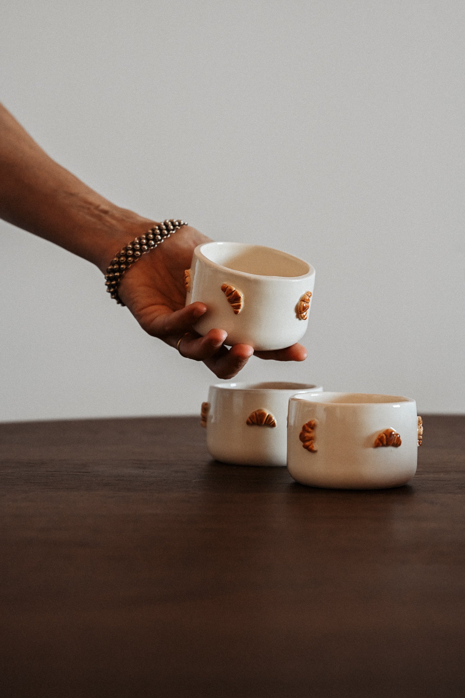 croissant espresso coffee mug