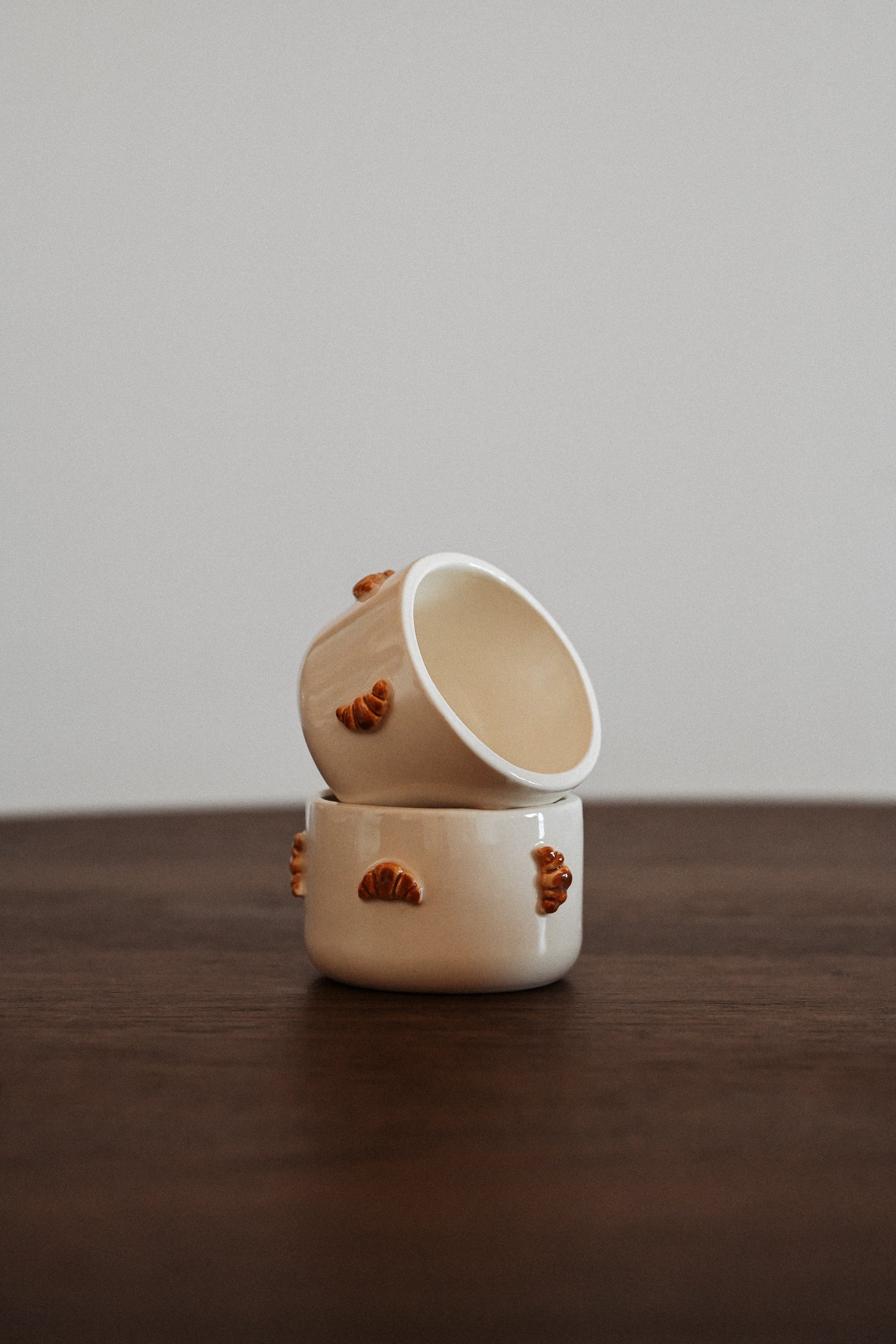 croissant espresso coffee mug