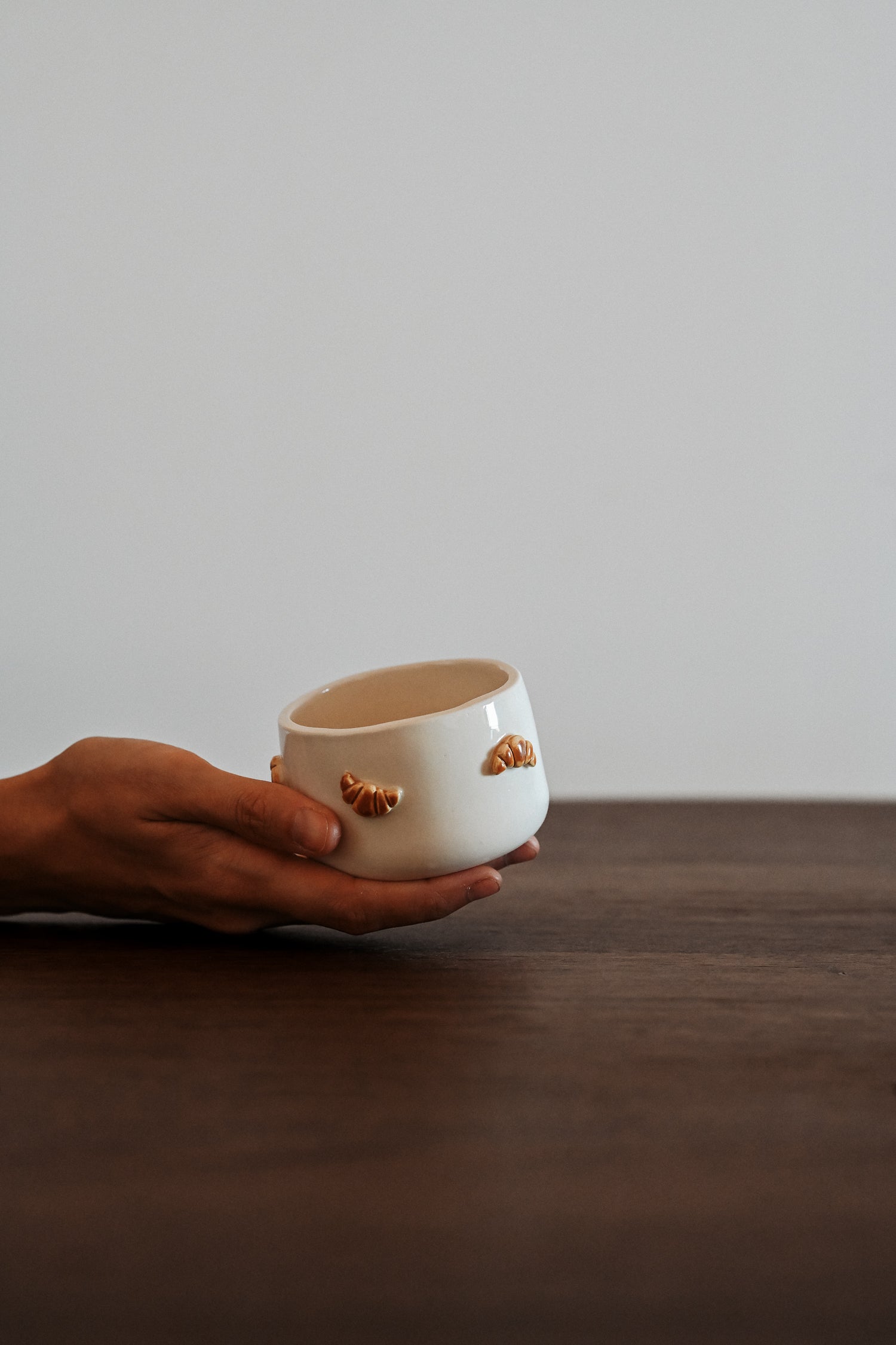 croissant espresso coffee mug
